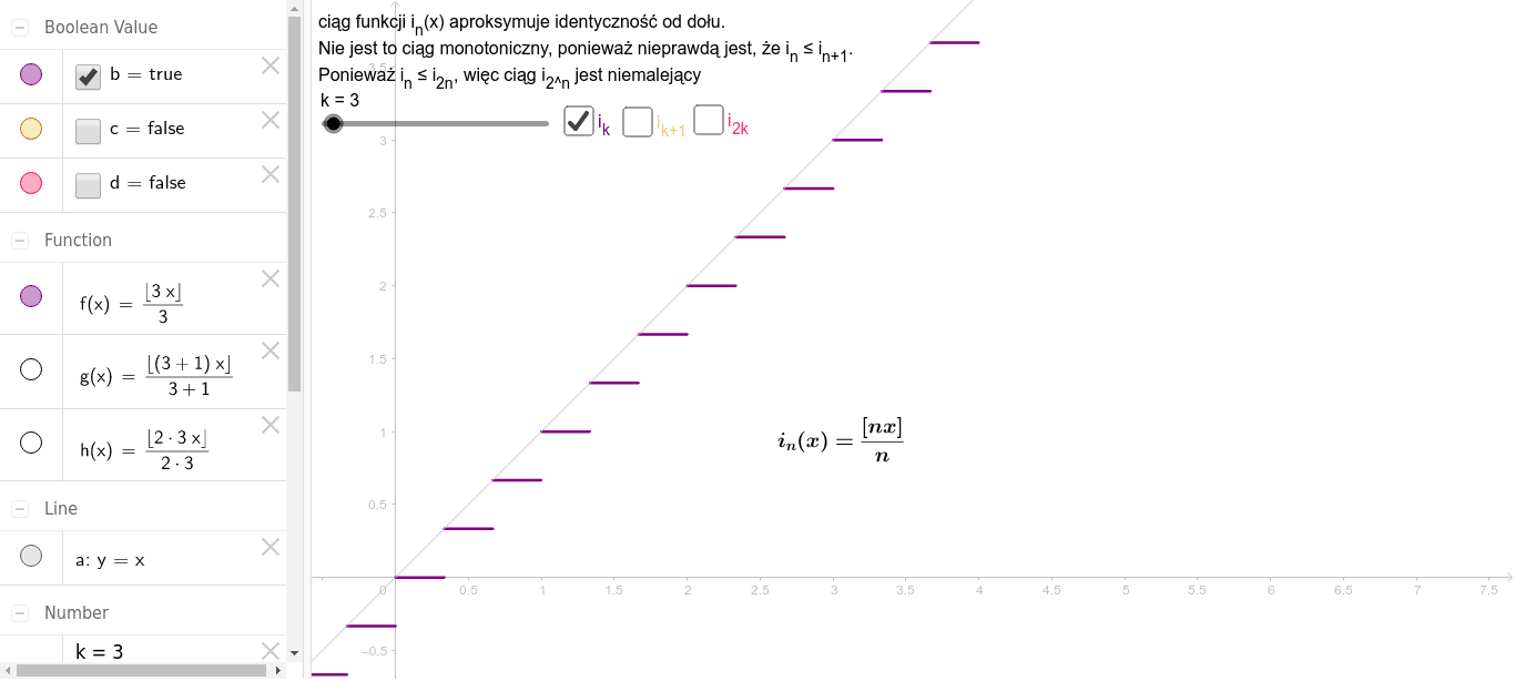 GeoGebra Applet