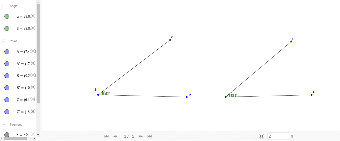 GeoGebra Applet