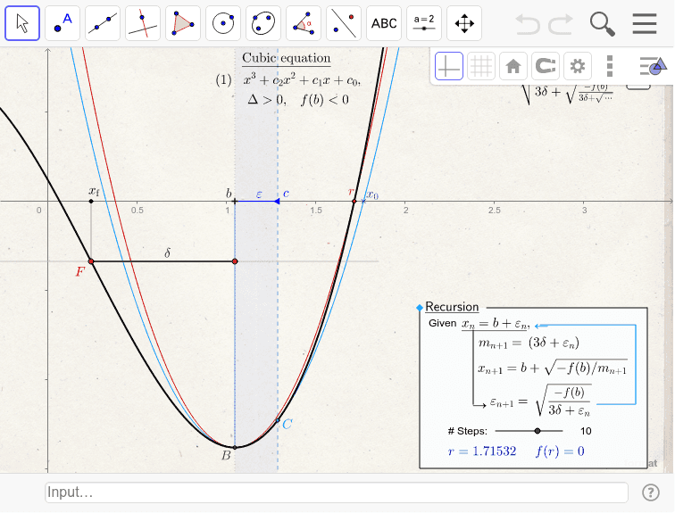 GeoGebra Applet