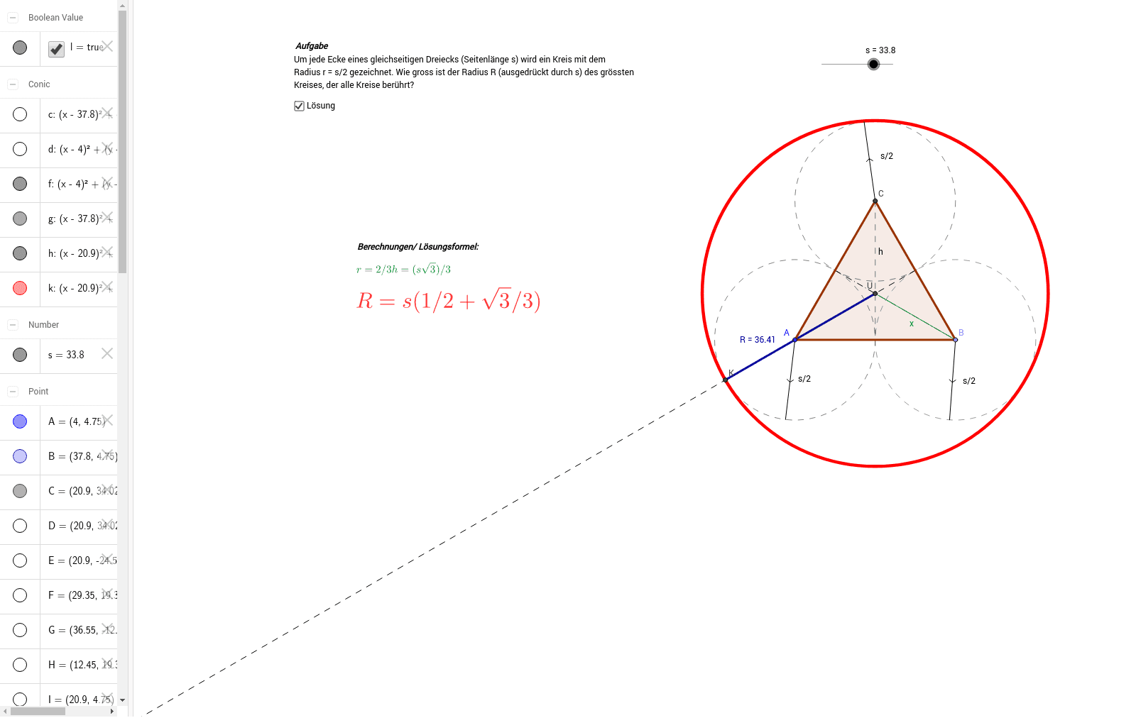 GeoGebra Applet
