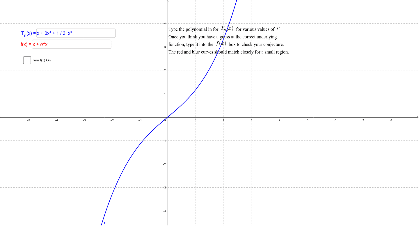 GeoGebra Applet