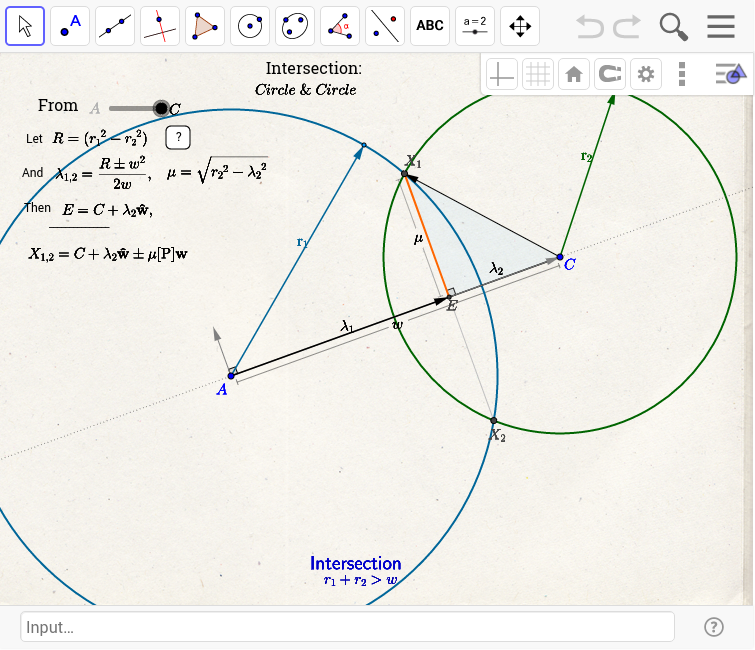 GeoGebra Applet
