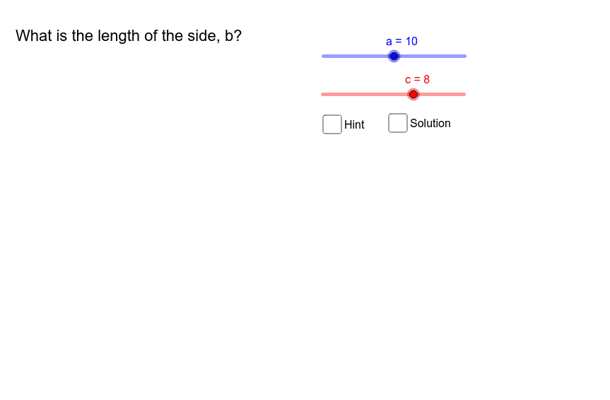 GeoGebra Applet