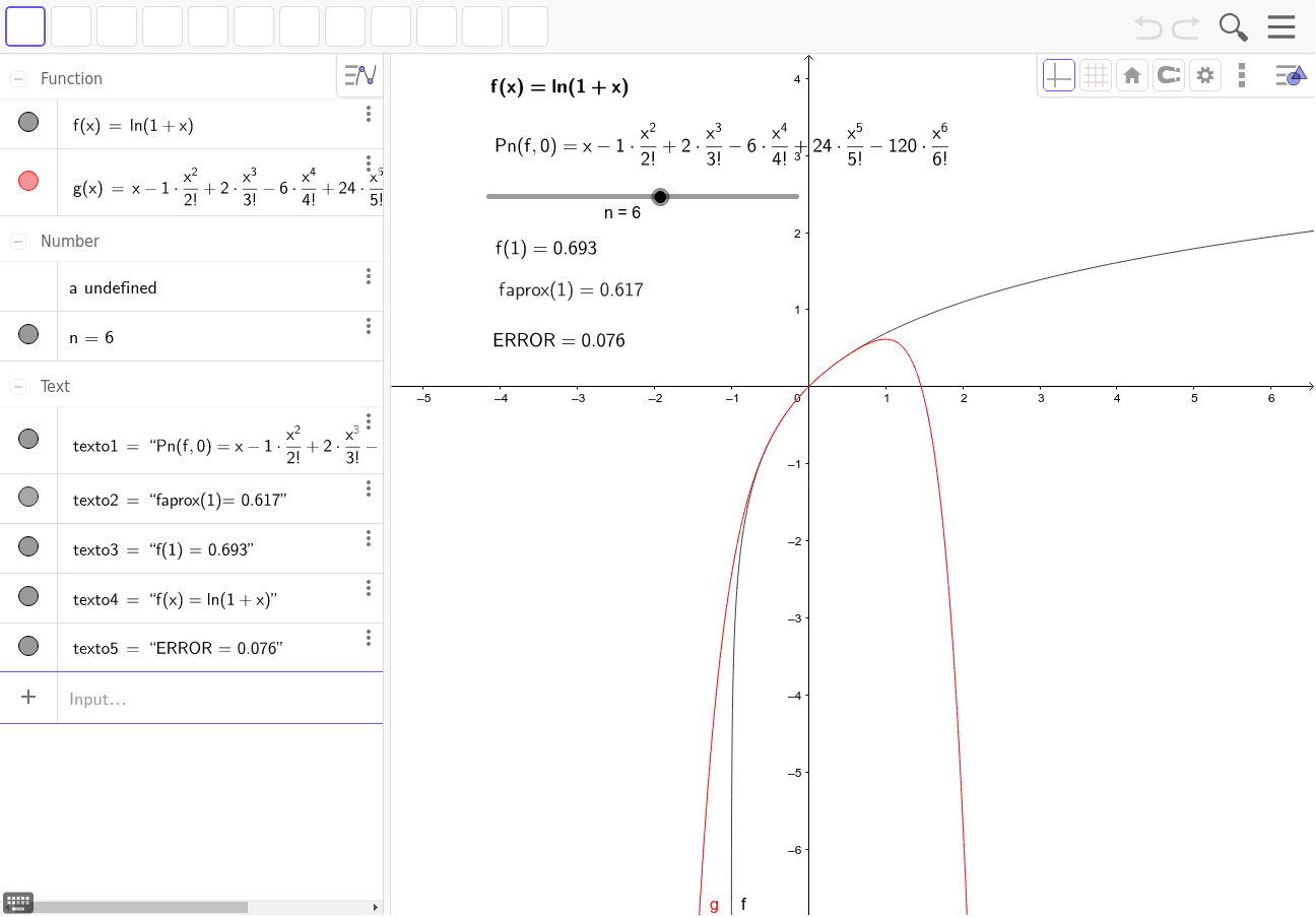 GeoGebra Applet