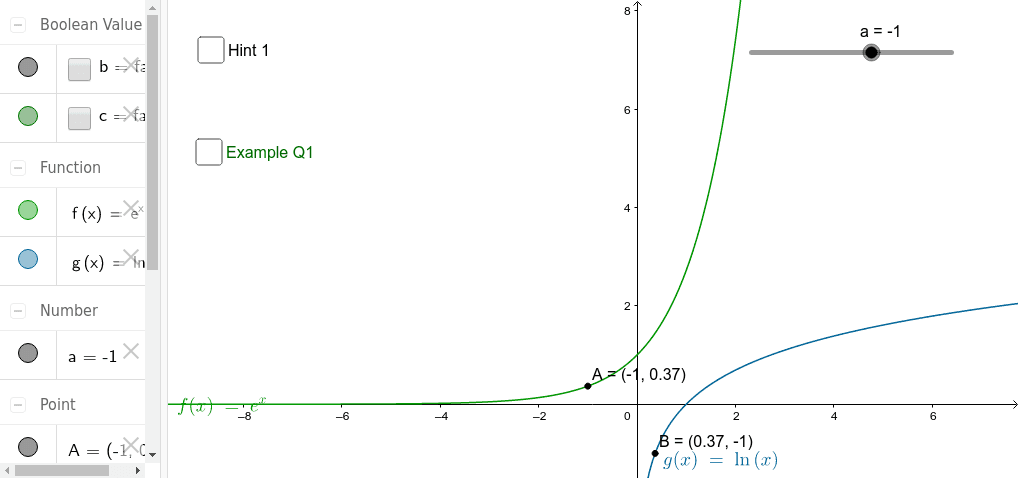 GeoGebra Applet
