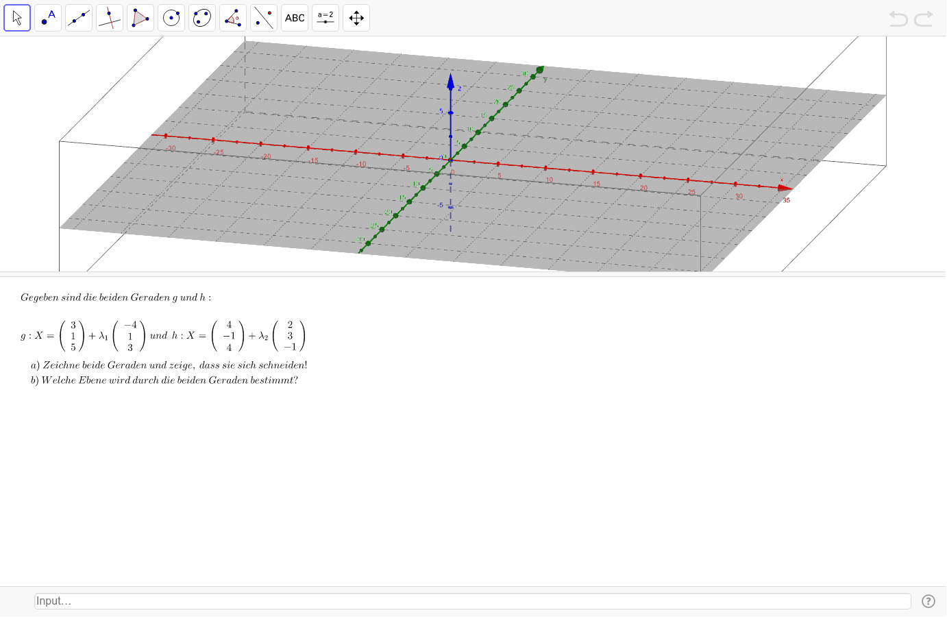 GeoGebra Applet