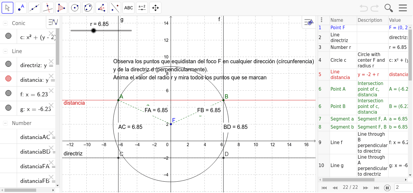 GeoGebra Applet