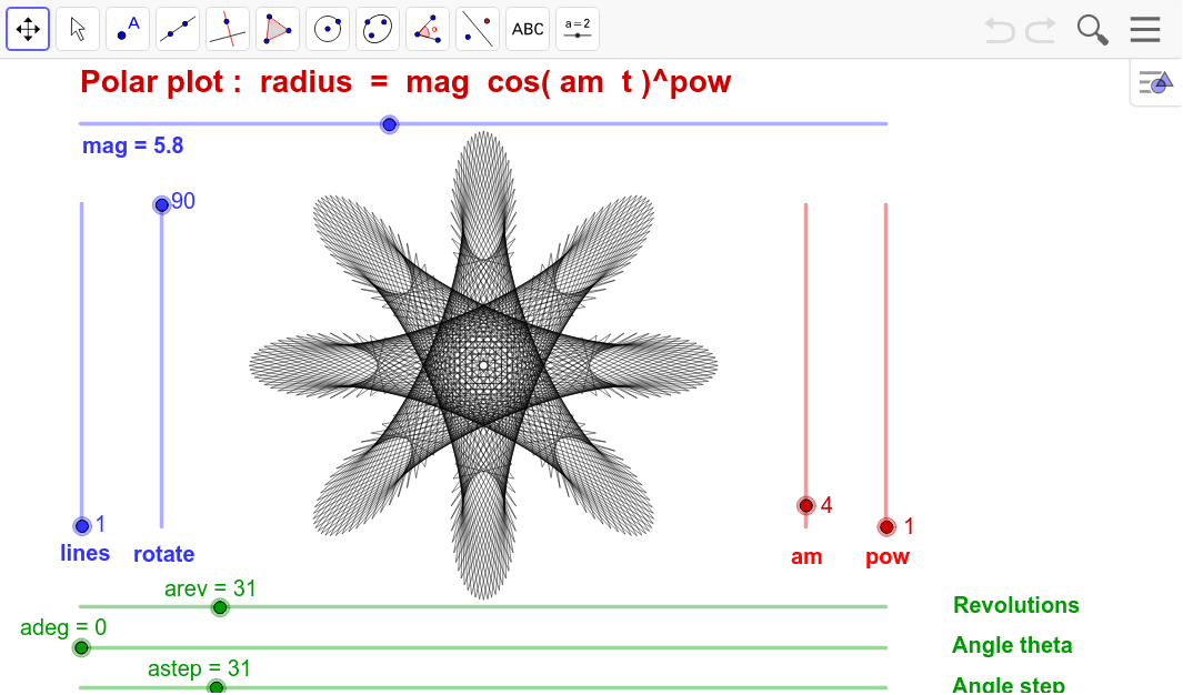GeoGebra Applet
