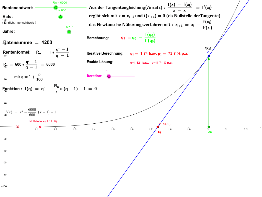 GeoGebra Applet