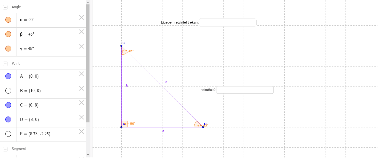 GeoGebra Applet