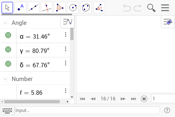 GeoGebra Applet