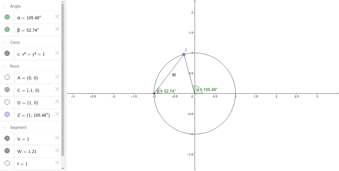 GeoGebra Applet