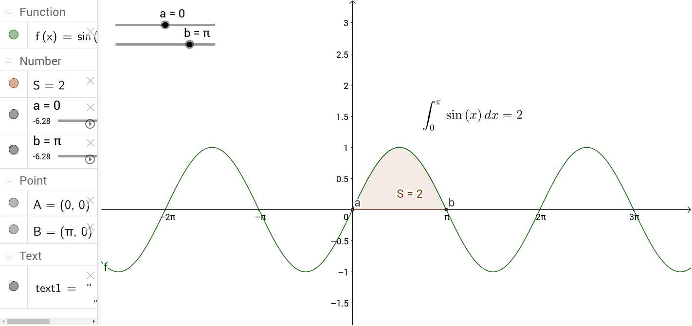 GeoGebra Applet
