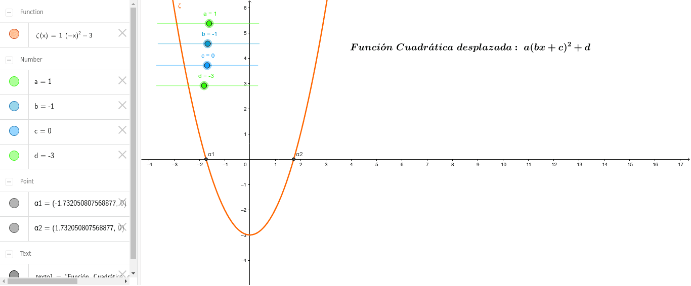 GeoGebra Applet