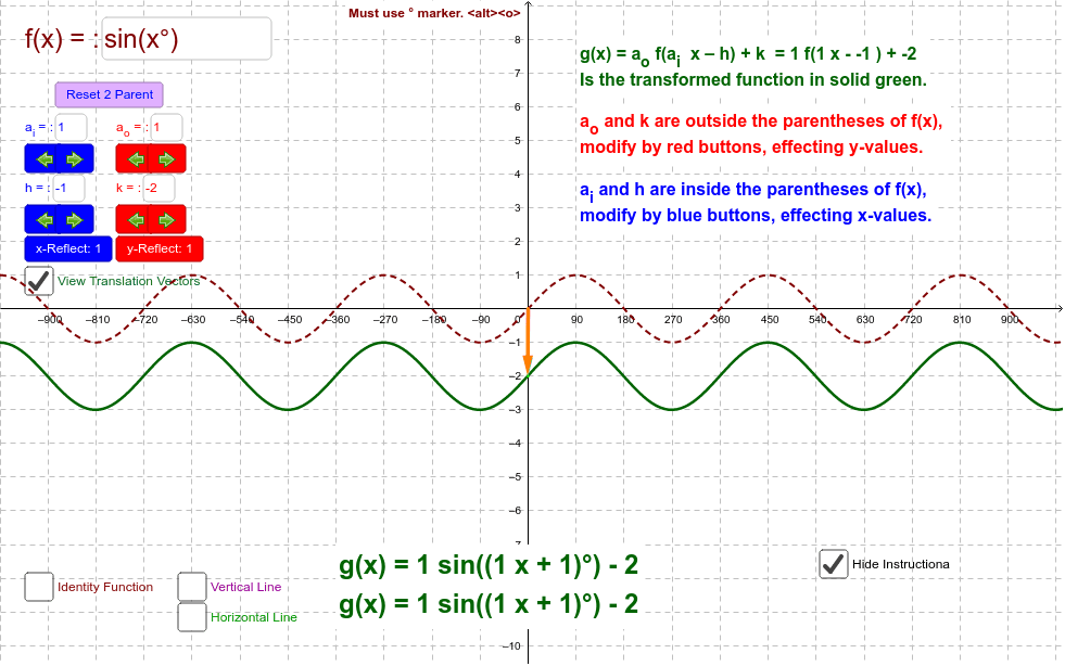 GeoGebra Applet