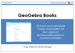GeoGebra Books - Einfach und individuell Online-Materialien 