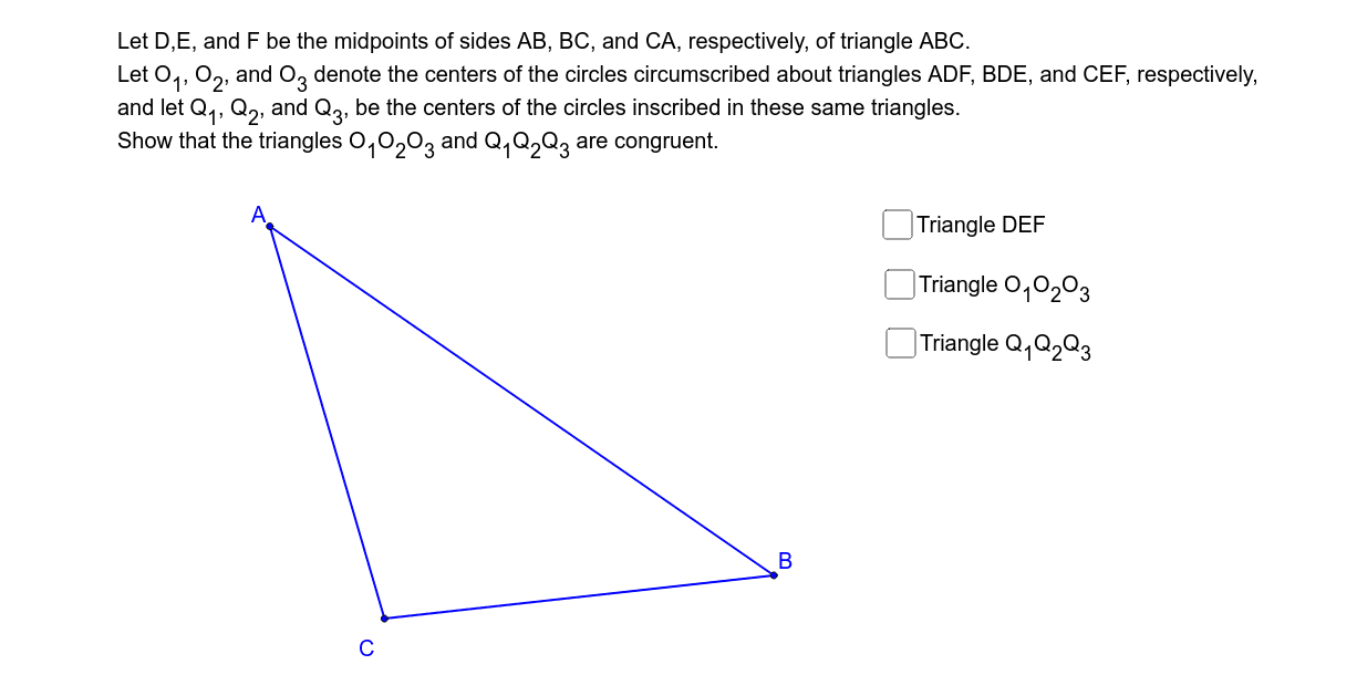 GeoGebra Applet