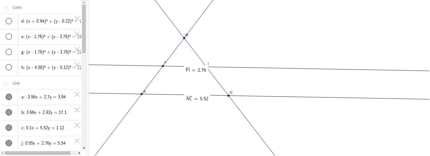 GeoGebra Applet
