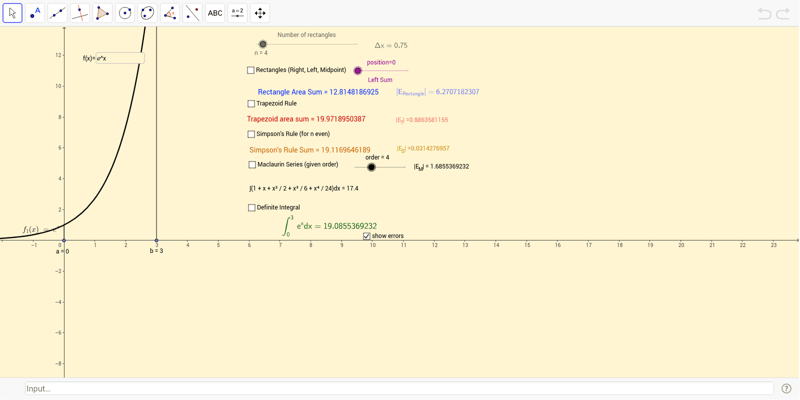 GeoGebra Applet