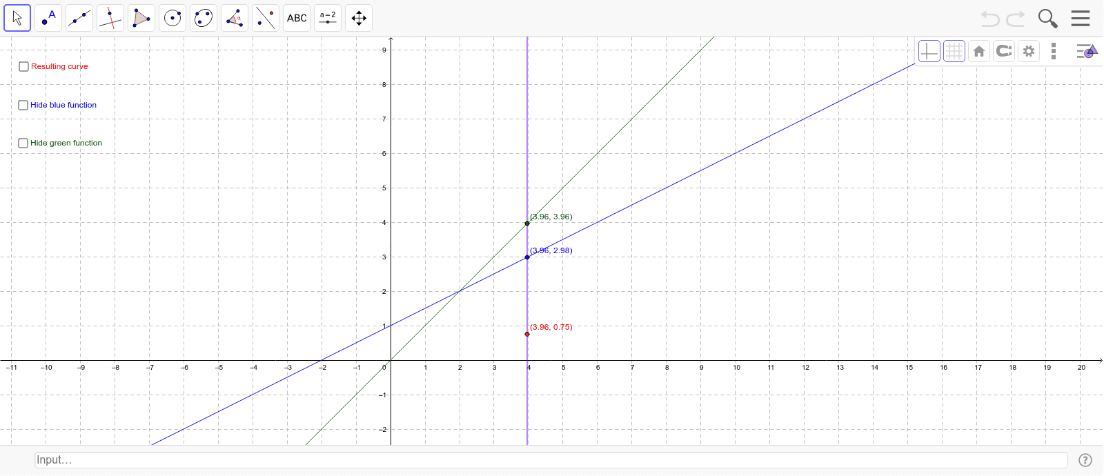 GeoGebra Applet