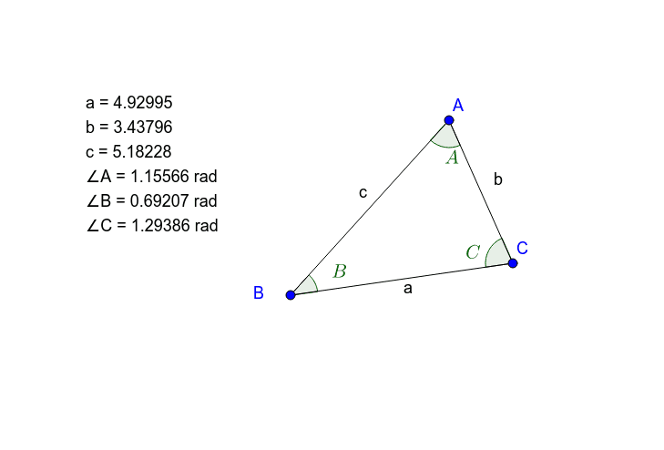 Triangle ABC – GeoGebra