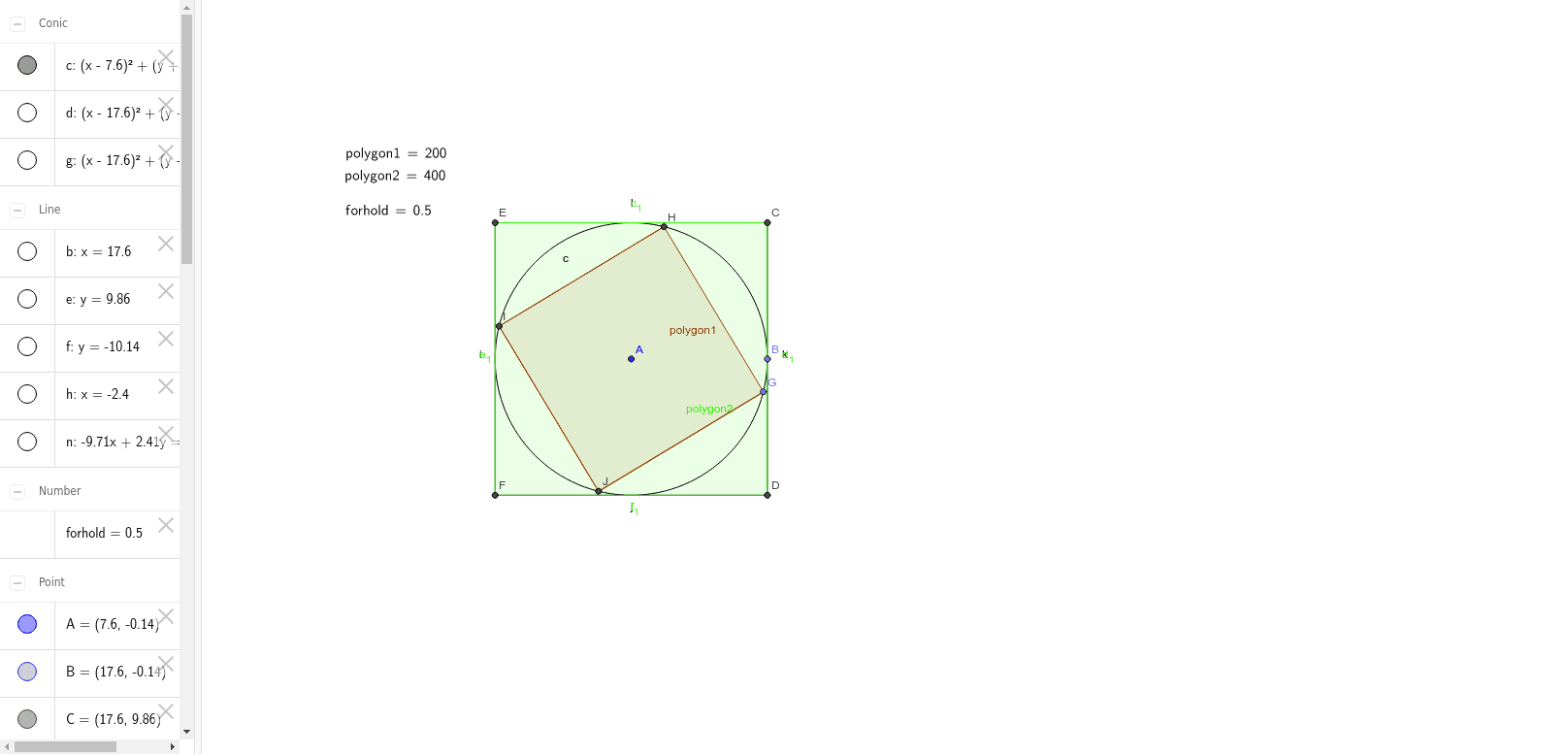 GeoGebra Applet