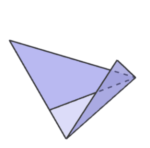 Folding paper, doing geometry figures GeoGebra