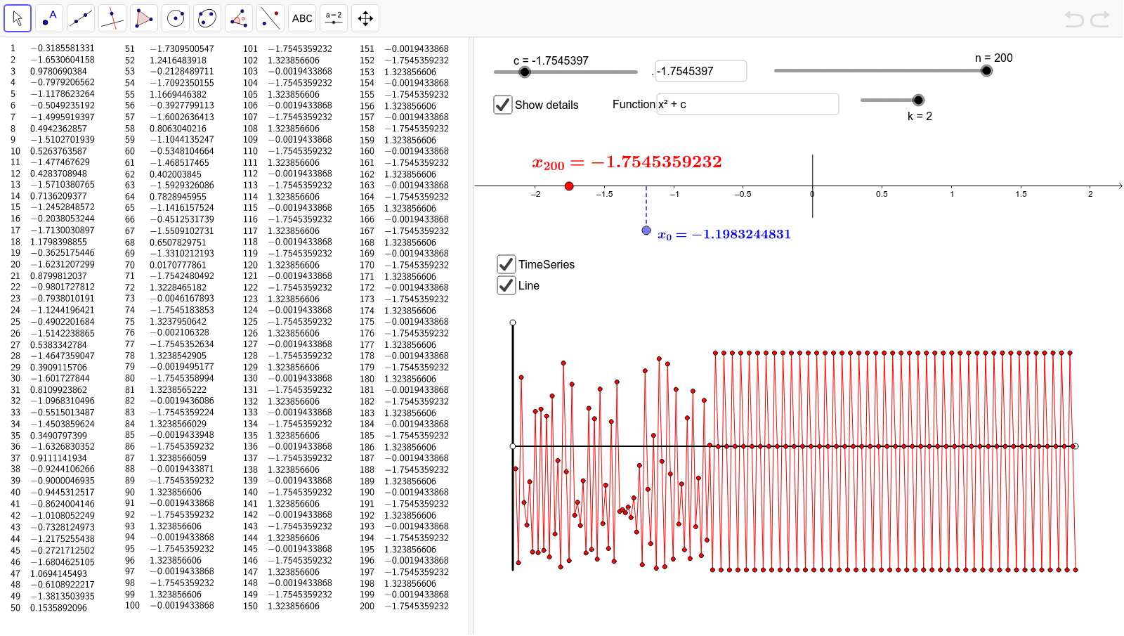 GeoGebra Applet