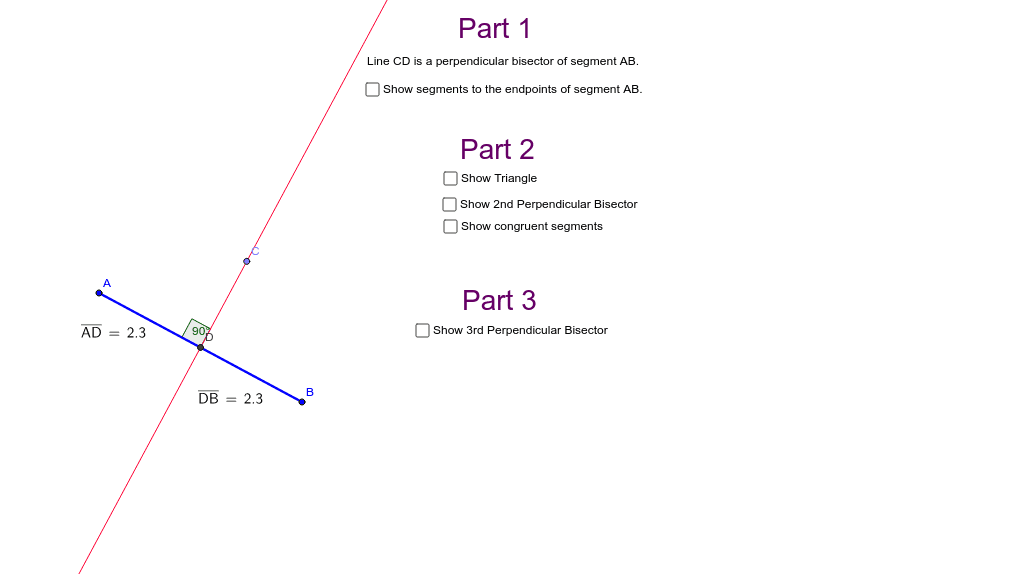 GeoGebra Applet