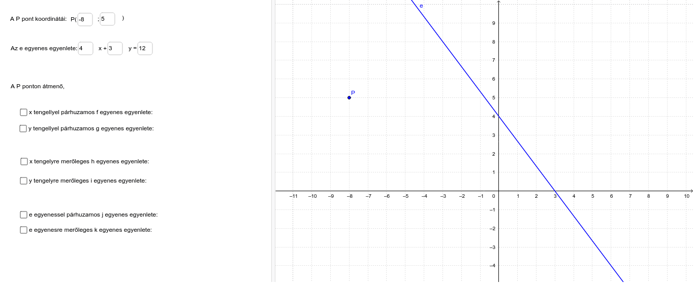 GeoGebra Applet