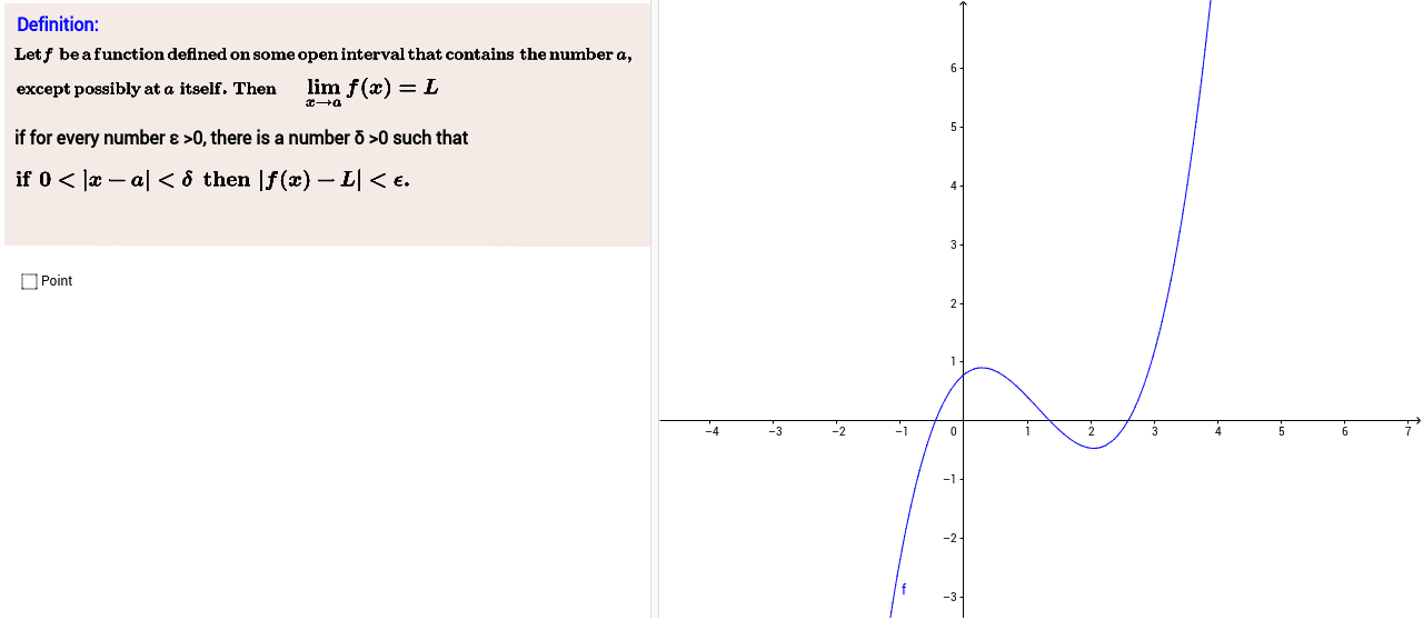 GeoGebra Applet