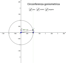 Grafici di funzioni goniometriche e loro trsformazioni