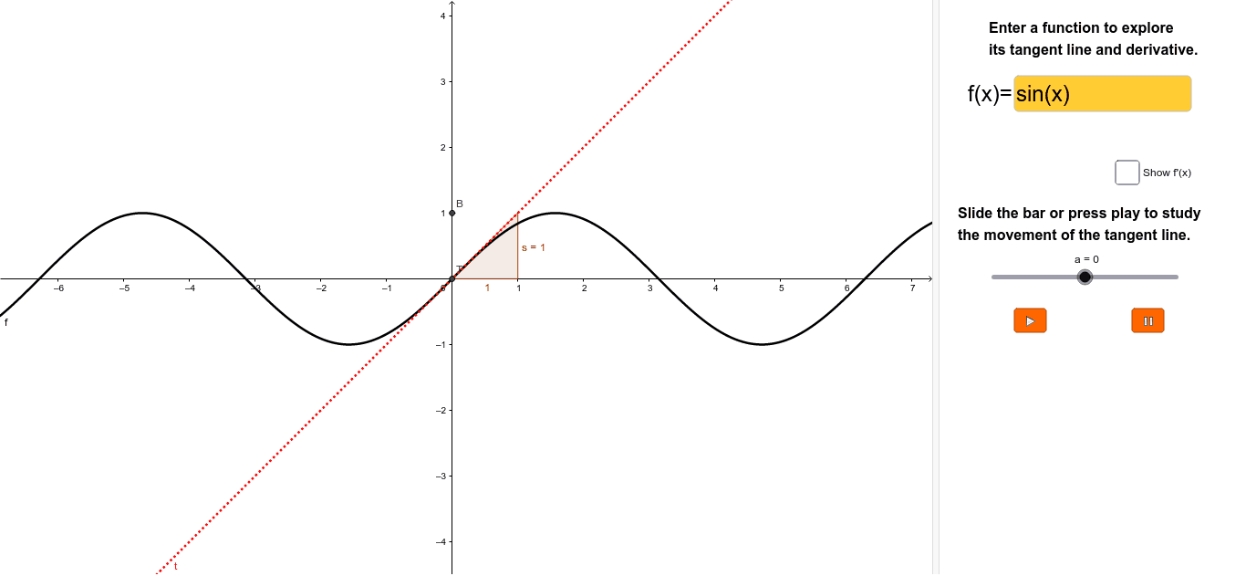 GeoGebra Applet