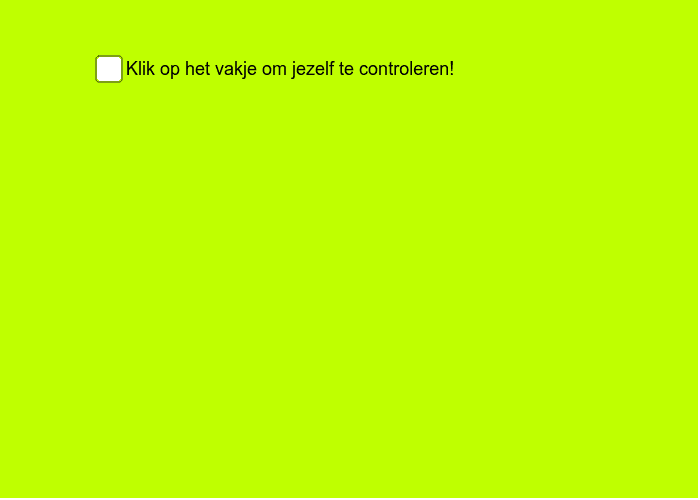 CORRECTIE
