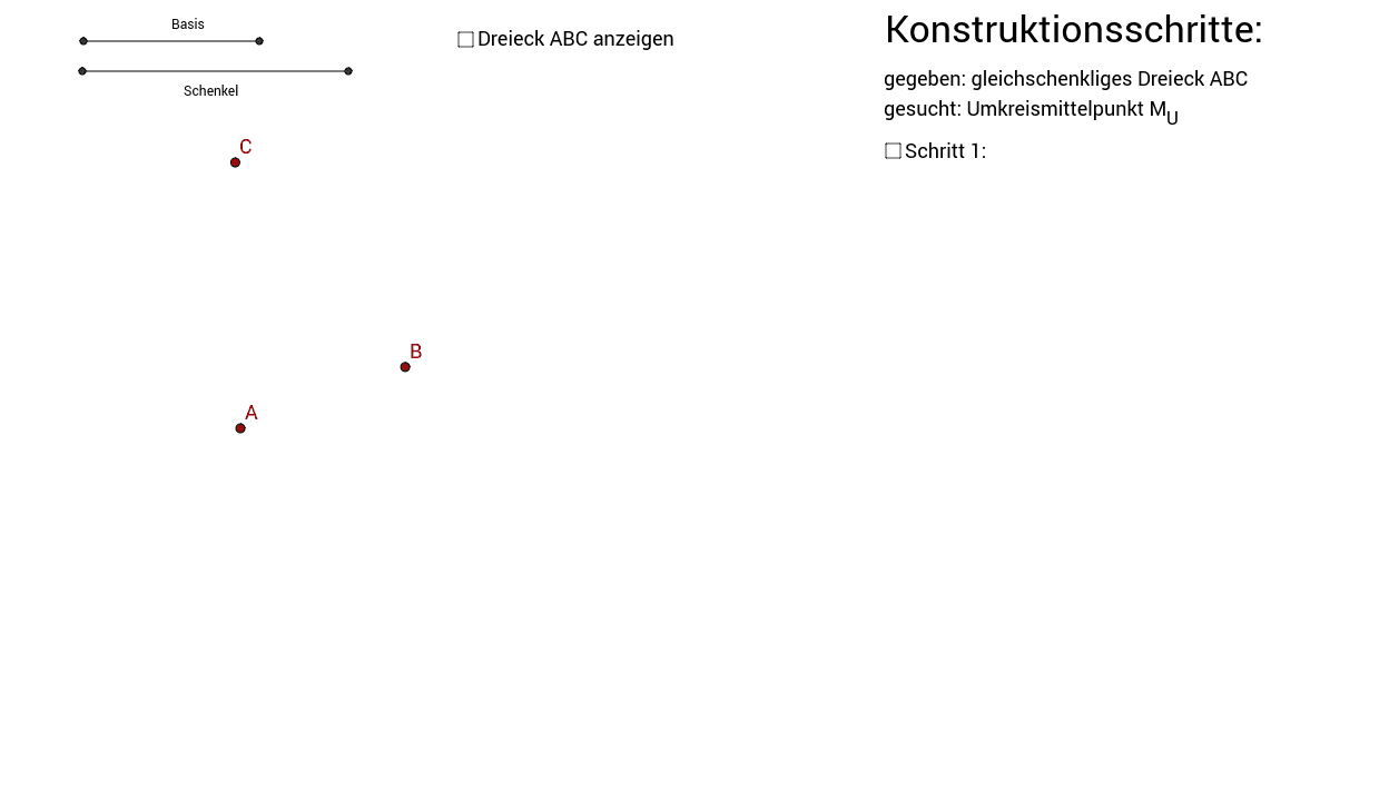 GeoGebra Applet