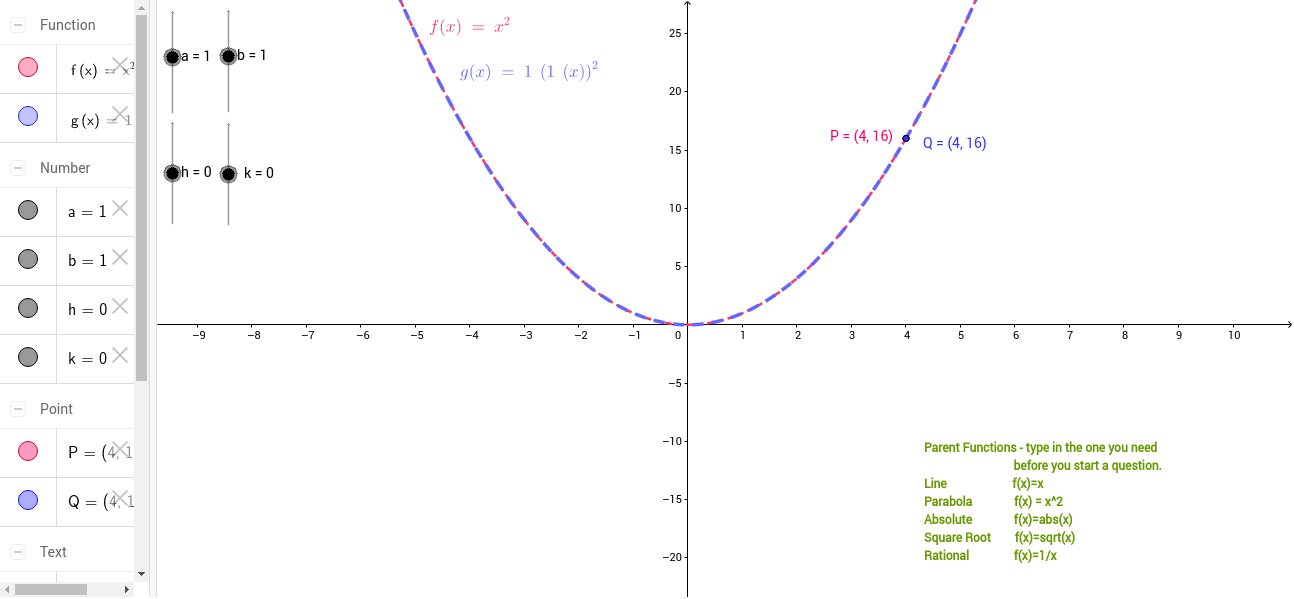 GeoGebra Applet