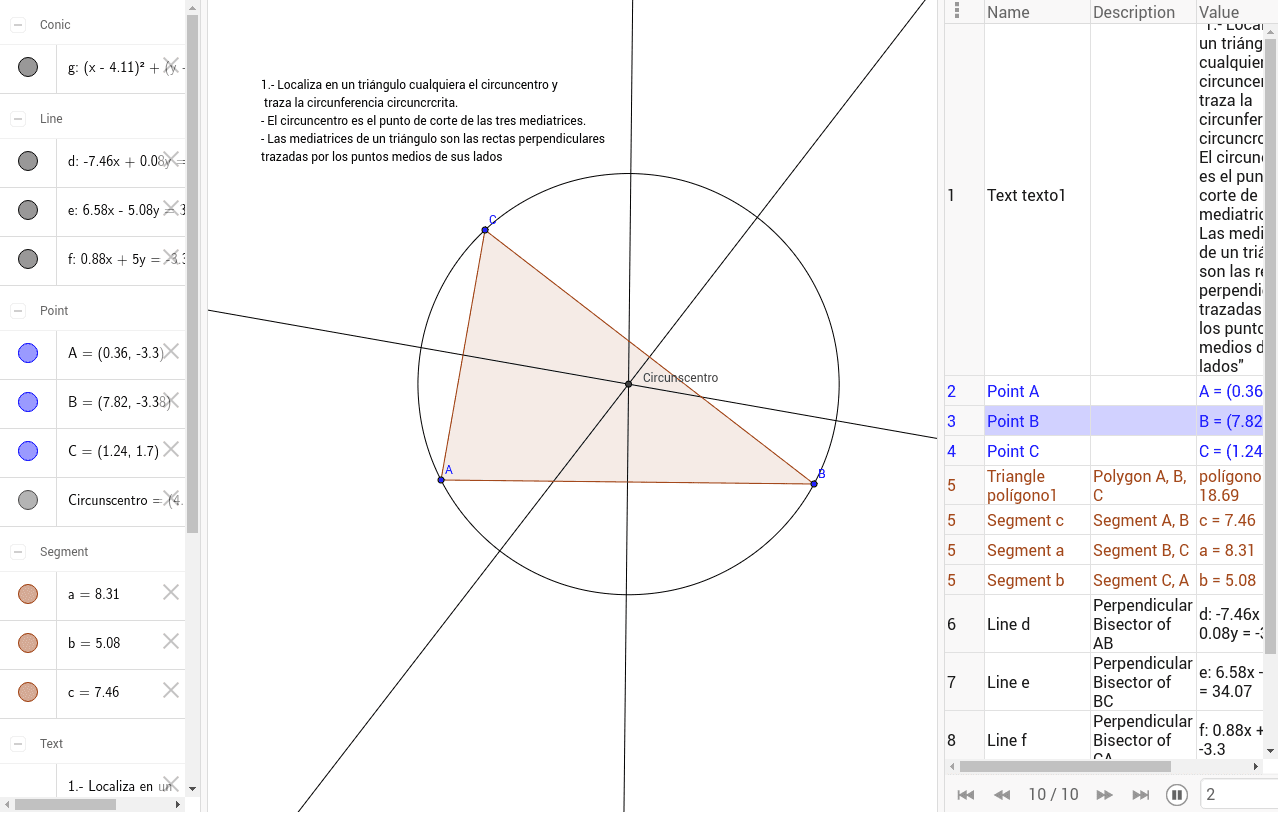 GeoGebra Applet