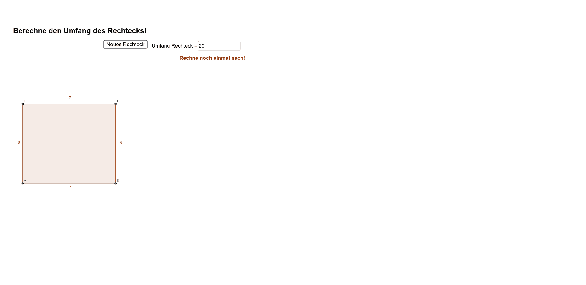 GeoGebra Applet
