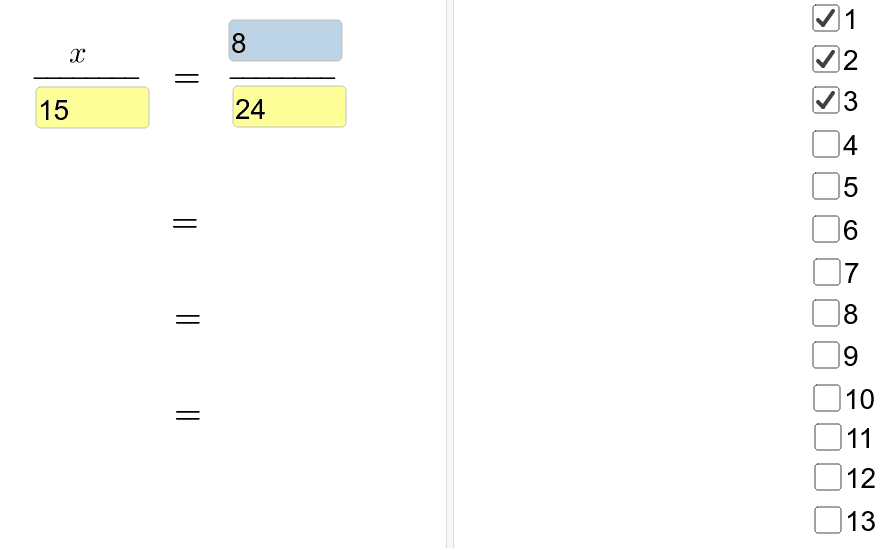 GeoGebra Applet