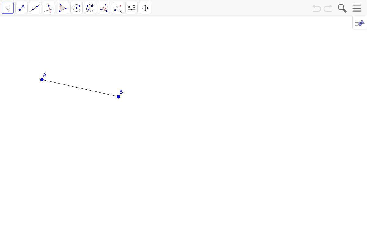 4) Find the midpoint of segment AB