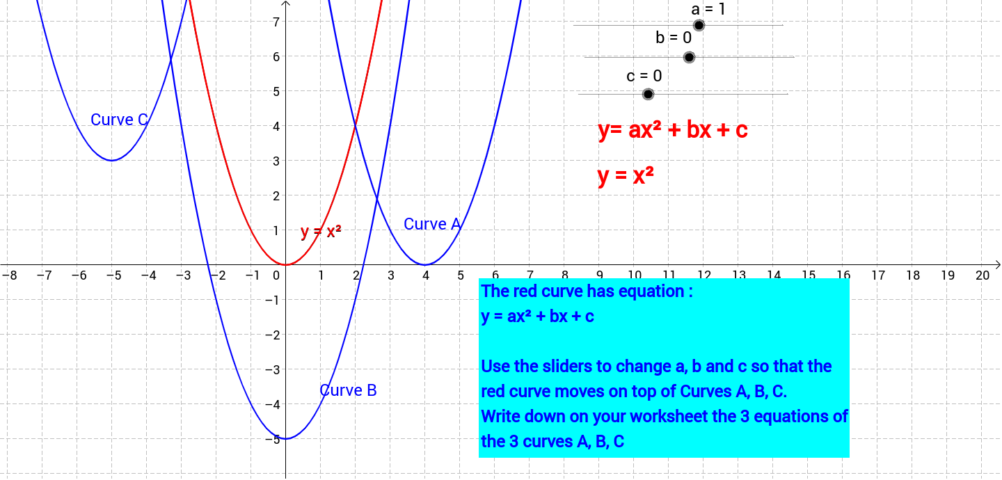 GeoGebra Applet