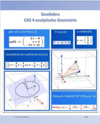 CAS 4 analytische Geometrie