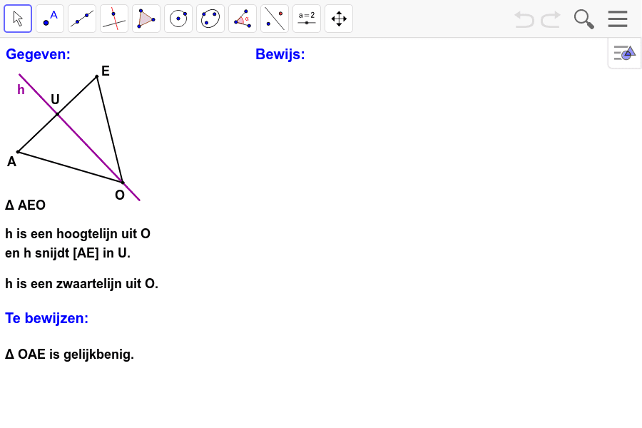 GeoGebra Applet
