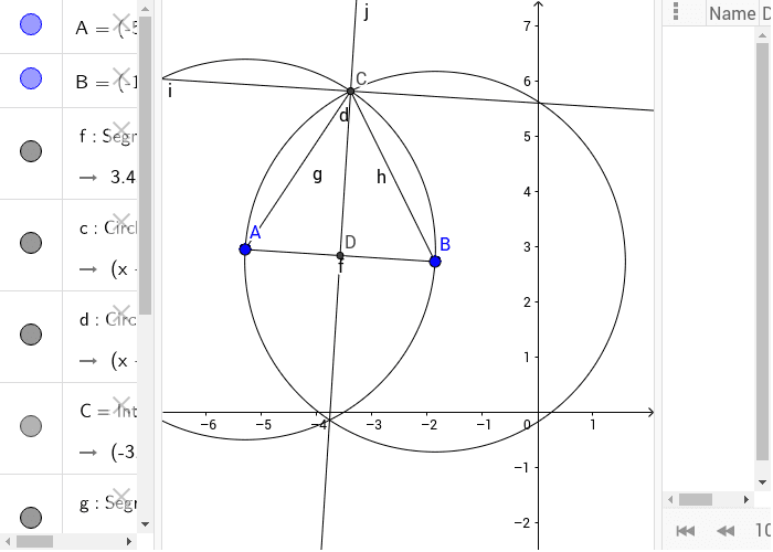 GeoGebra Applet