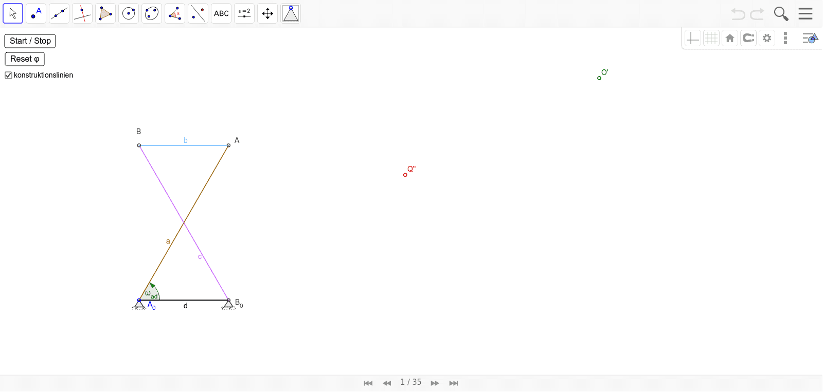 GeoGebra Applet