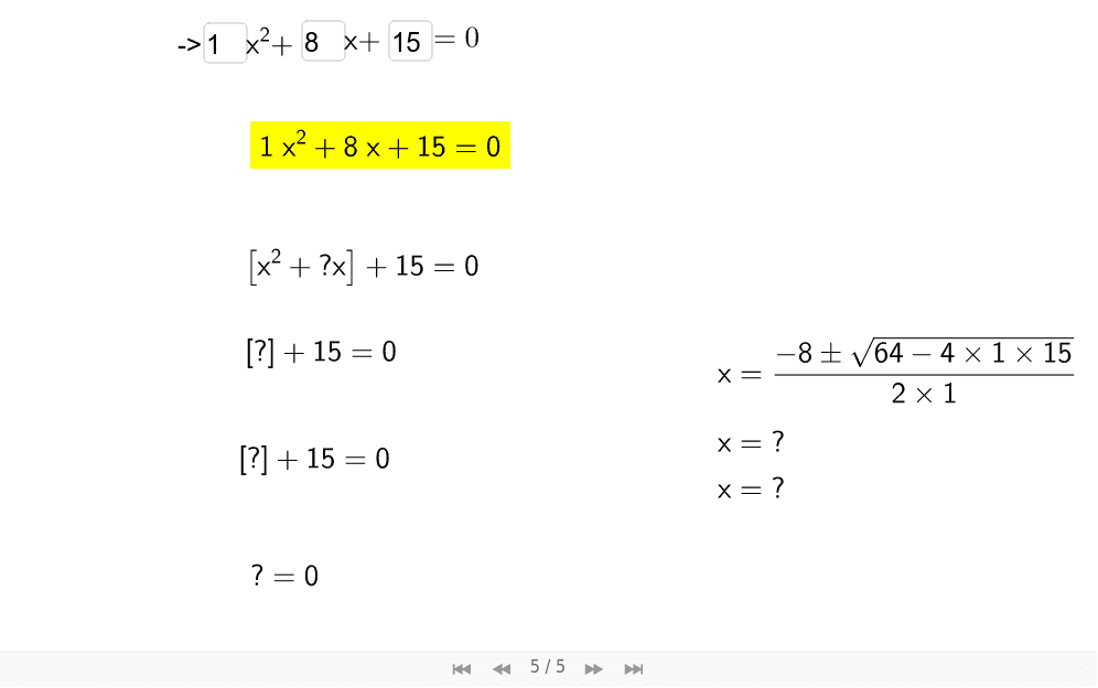 Step-by-Step: Completing the Square