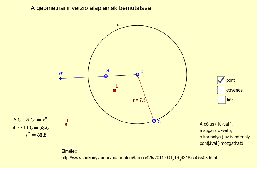 GeoGebra Applet