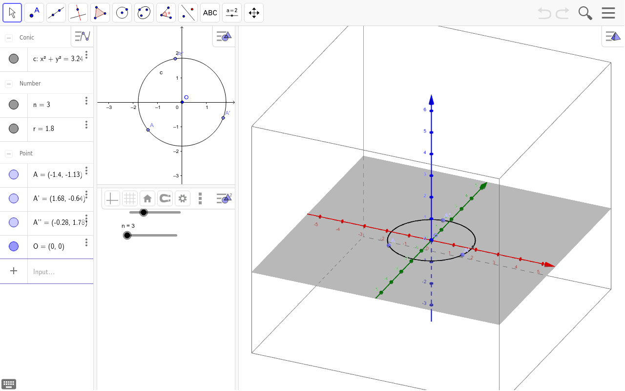 GeoGebra Applet