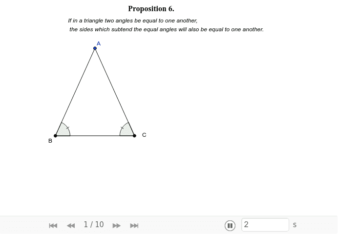GeoGebra Applet