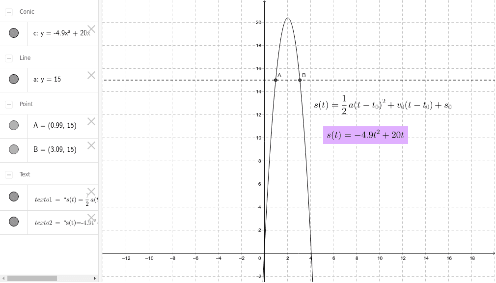 GeoGebra Applet
